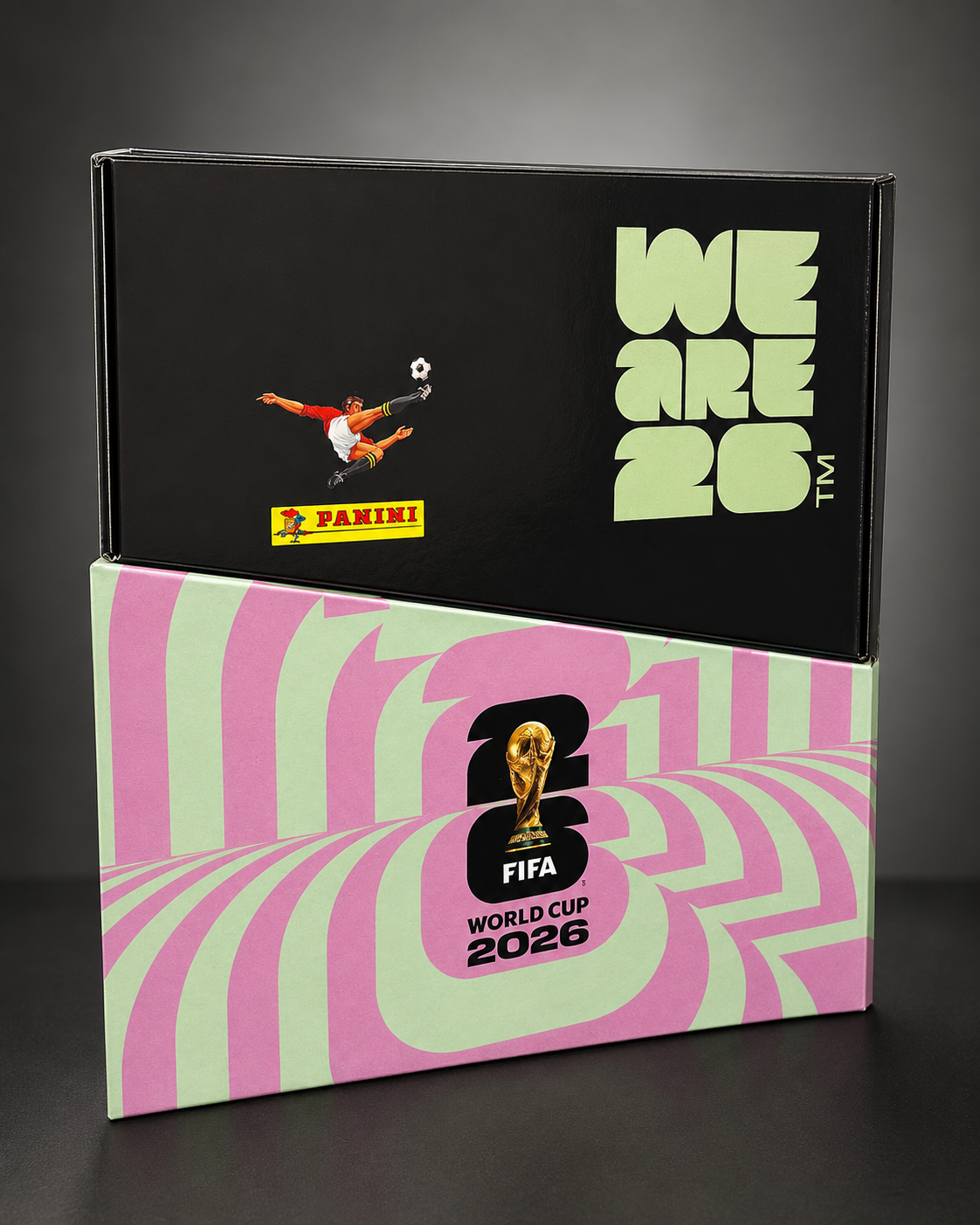 Box Premium "We Are 26" - Album capa Ouro + Album capa Prata + 40 ENVELOPES + Box colecionador + Embalagem Temática especial "We are 26"