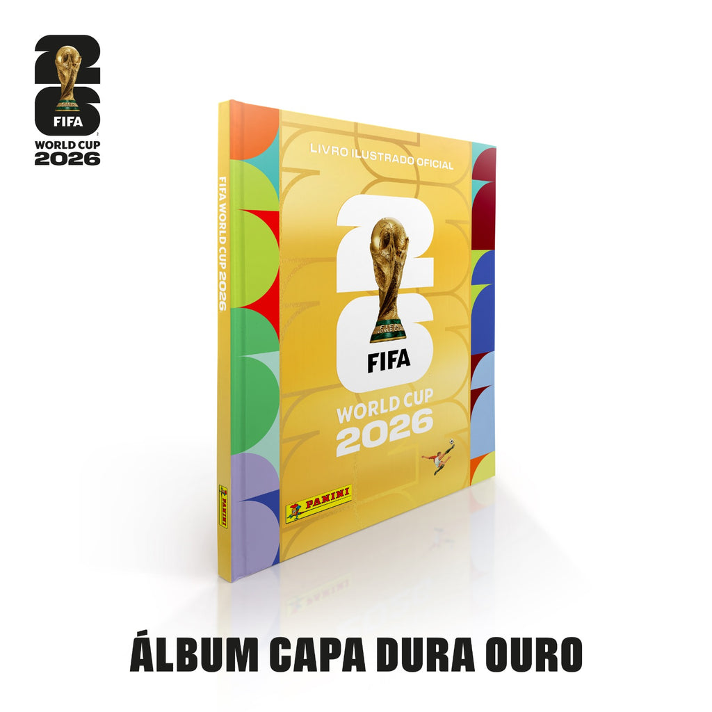 Box Premium "We Are 26" - Album capa Ouro + Album capa Prata + 40 ENVELOPES + Box colecionador + Embalagem Temática especial "We are 26"