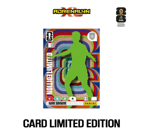 FIFA WORLD CUP 2026™ ADRENALYN XL™ - ENVELOPE 8 CARDS - KIT COM 10 ENVELOPES