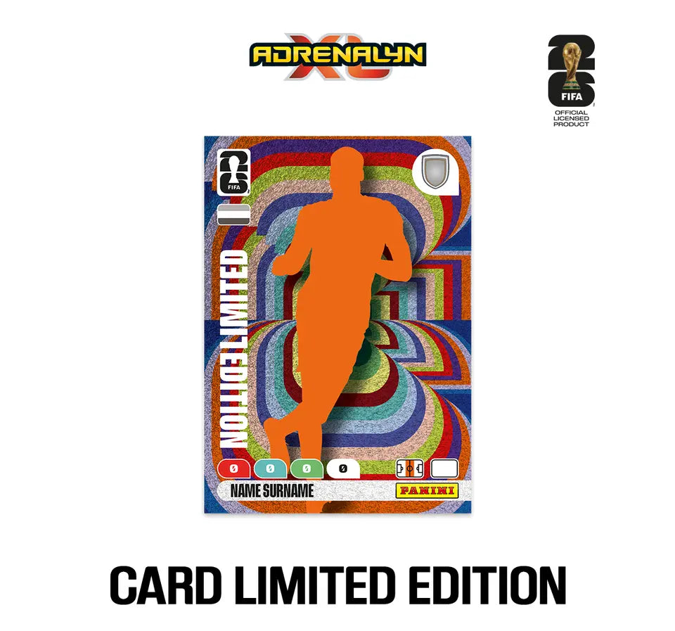 FIFA WORLD CUP 2026™ ADRENALYN XL™ - ENVELOPE 8 CARDS - KIT COM 10 ENVELOPES