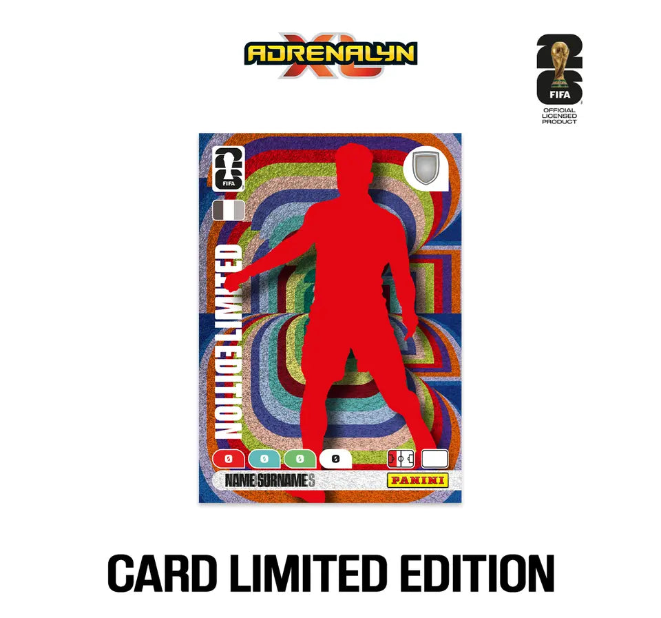 FIFA WORLD CUP 2026™ ADRENALYN XL™ - ENVELOPE 8 CARDS - KIT COM 5 ENVELOPES